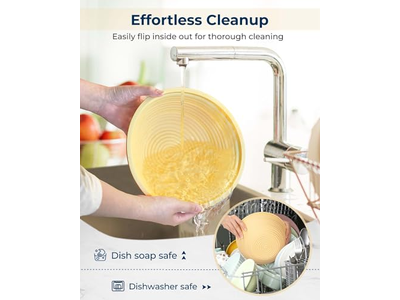 10インチオーバル籐パンかご サワードウキット プルーフィング 生地発酵 籐ベーキング