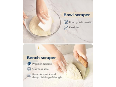 10インチオーバル籐パンかご サワードウキット プルーフィング 生地発酵 籐ベーキング