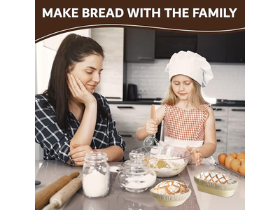 ベーキングツール マット 木製パン発酵バスケット 蓋付きプライム