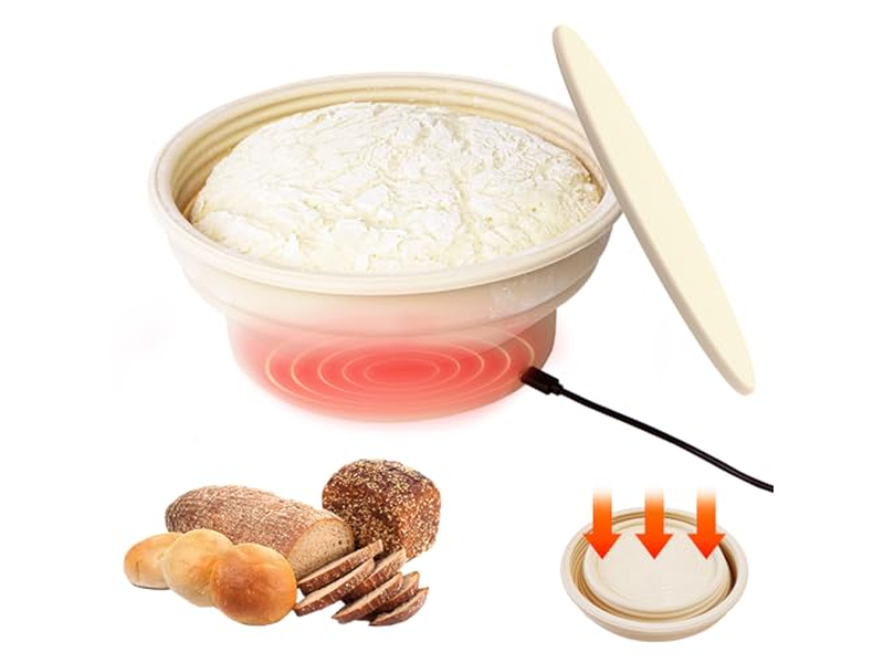 布付きバヌトン発酵バスケット ベトナムウィローラタンボウル ブレッドバスケット