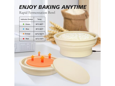 布付きバヌトン発酵バスケット ベトナムウィローラタンボウル ブレッドバスケット