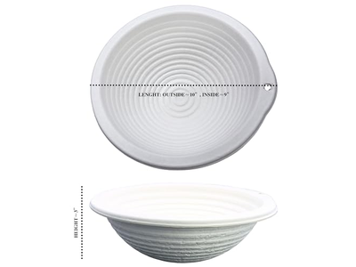 サワードウ発酵用バヌトン 発酵バスケット パンキット 9個 水化学