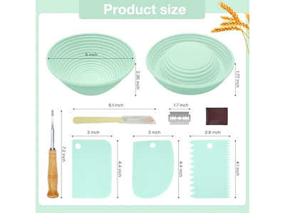 キッチンカウンター用ブレッドバスケット ラタン丸型サービングバスケット ベーキング器具