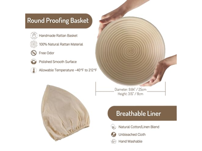 ファストフードバスケット ハンバーガーパン発酵 11インチ 生地発酵カバー