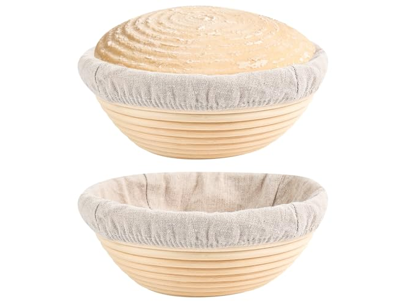 高品質バヌトンフレンチブレッド ボス リネンライニング 小型丸型クロワッサン