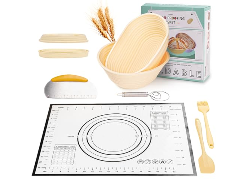 ウッドパルプバヌトン オーバルブレッドバヌトン ケーンラタン ライナー付き 9インチ