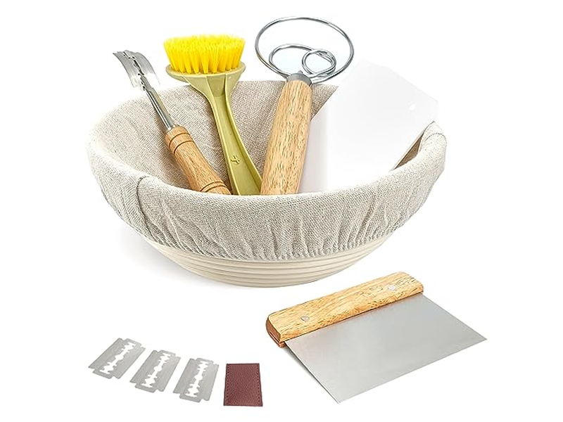 ジャックと一緒にベーキング バヌトンライナー使用サ-wordウ バヌトンなしでパン作り