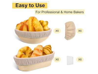 バスケット用ファブリックライナー パンサービング ラウンドバスケットクラフト ミニチュアセット付き